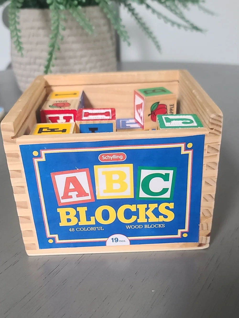 Melssa & Doug Wood Colorful Kids Learning Toy Set.